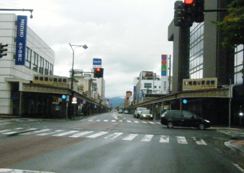 神明通りアーケード解体工事