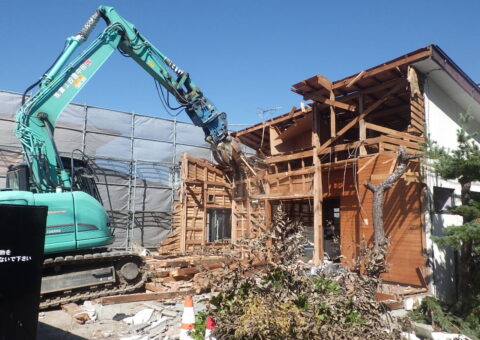 表町住宅2棟解体工事