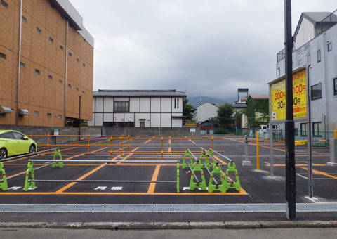 商用駐車場舗装他工事