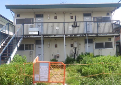 セキスイハイツ解体工事